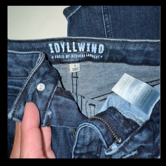 Idyllwind Miranda Lambert Dark Blue Flare Women's Jeans - Picture 6 of 8